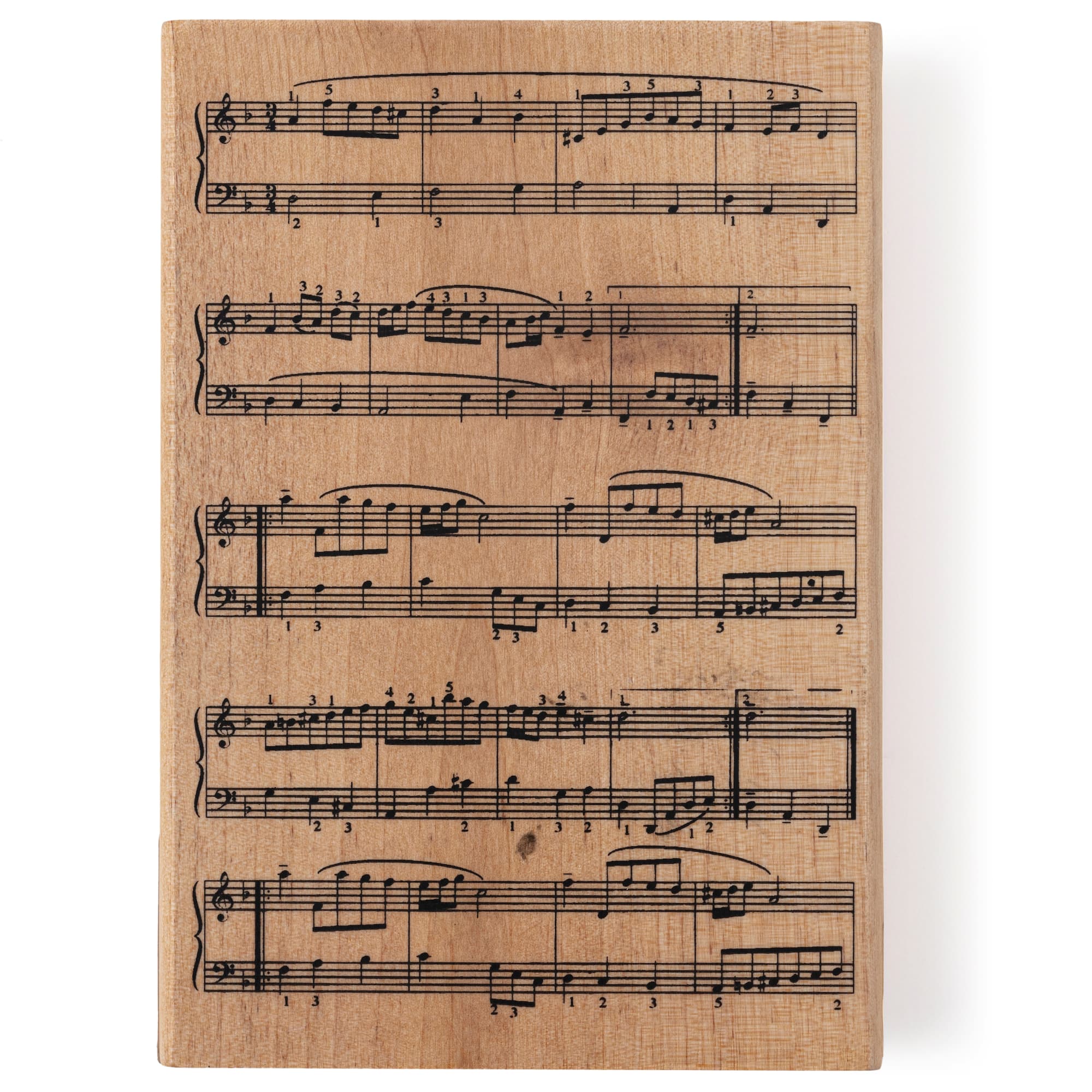 Sheet Music Wood Stamp by Recollections™